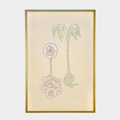 Abstract Botanical Painting #4. New York, 2026