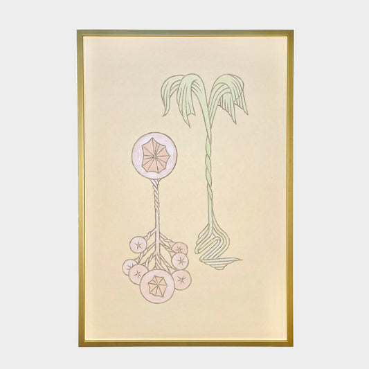 Abstract Botanical Painting #4. New York, 2026