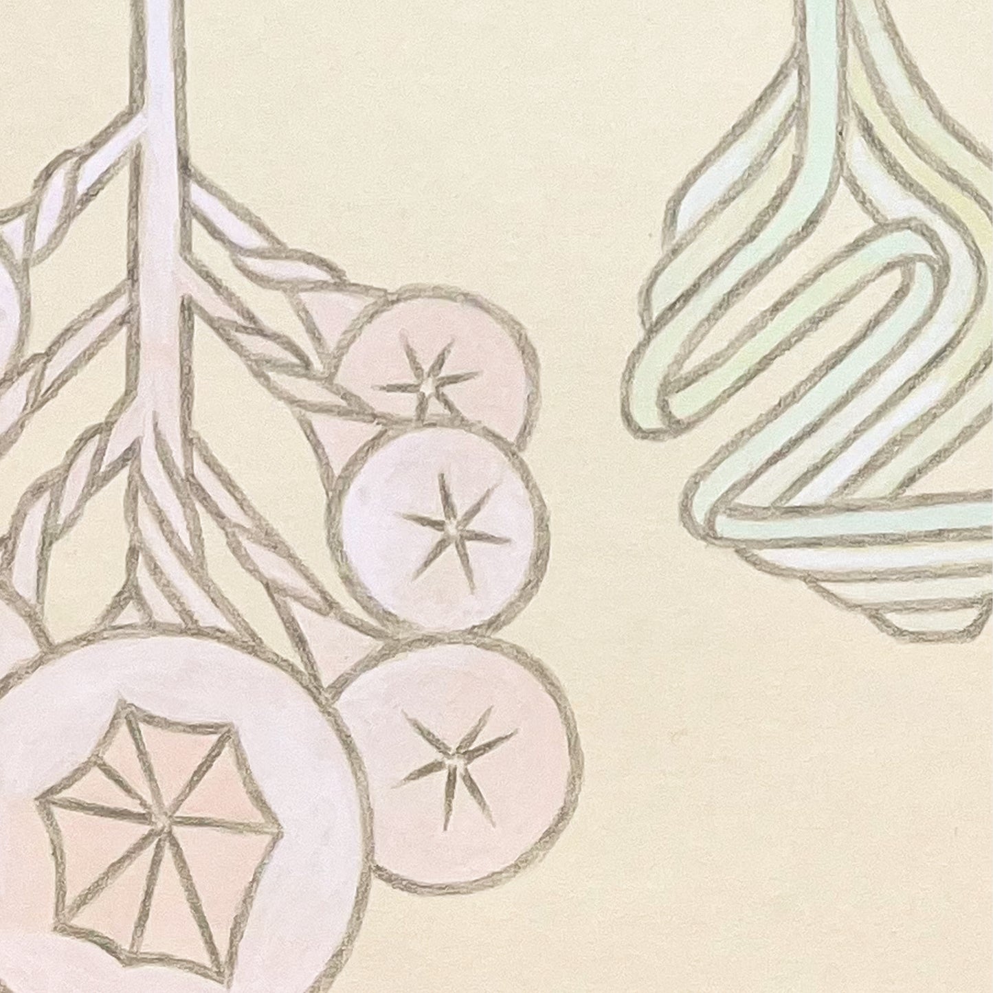 Abstract Botanical Painting #4. New York, 2026