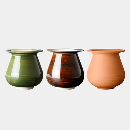 6" Ceramic Pedestal/Vase