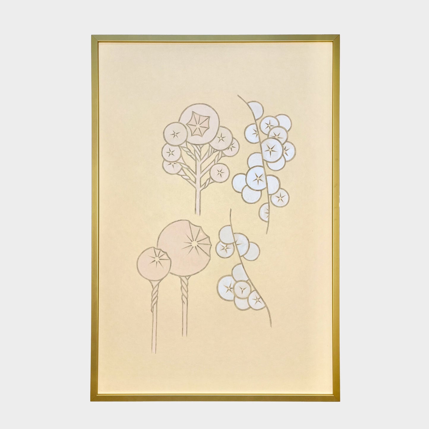 Abstract Botanical Painting #8. New York, 2026