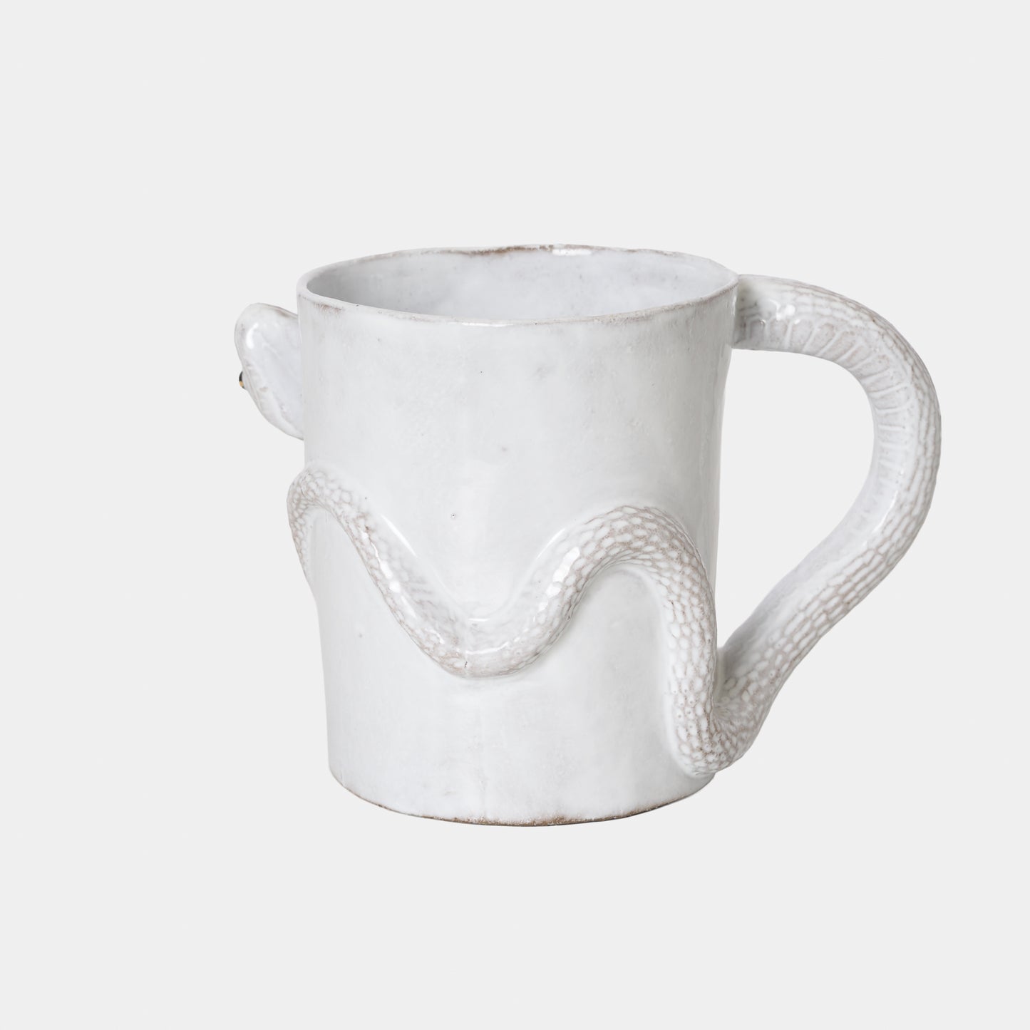 Snake Cup with Golden and Black Eyes