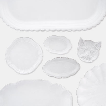 Astier de Villatte Small Colbert Dish with Petals