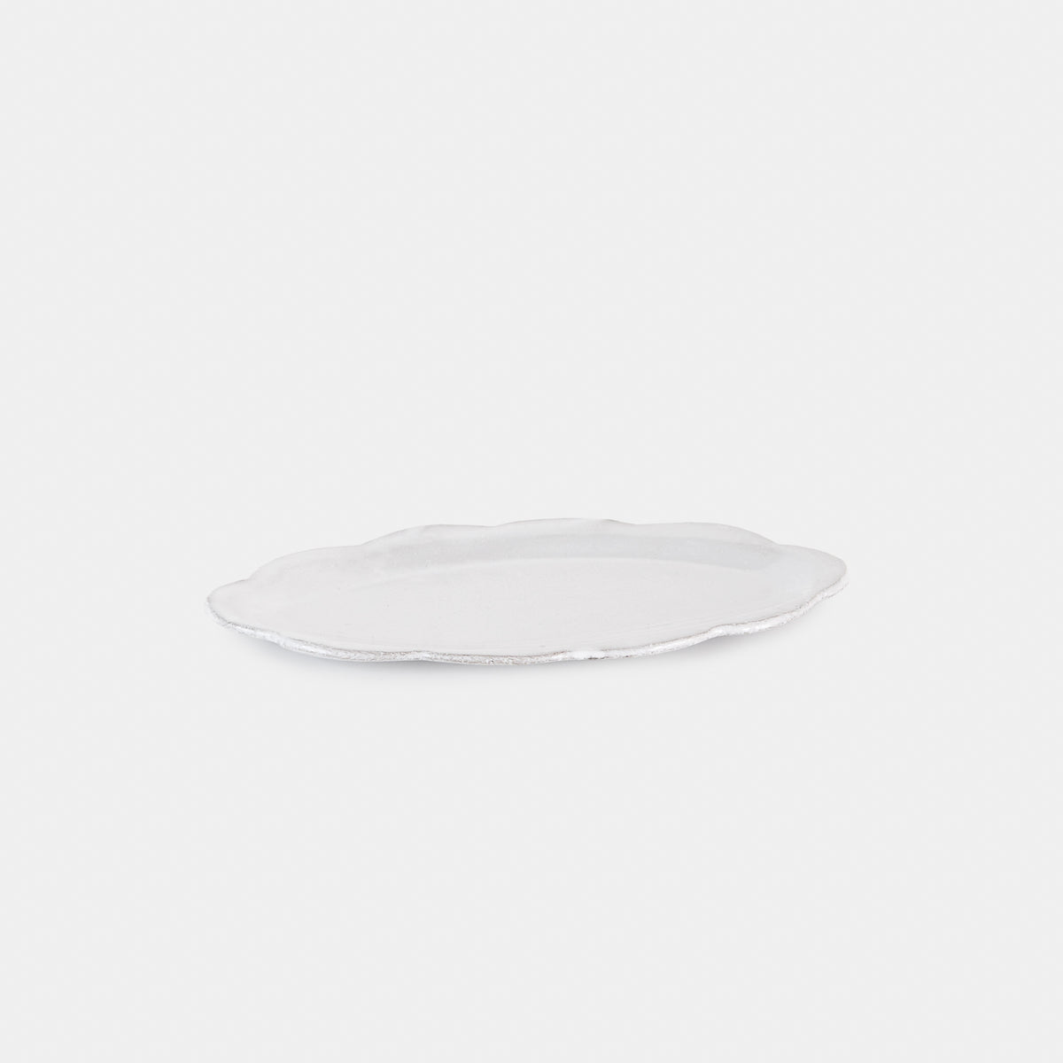 Astier de Villatte Small Oval Daisy Dish