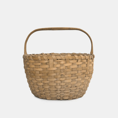 Antique Woven Egg Basket