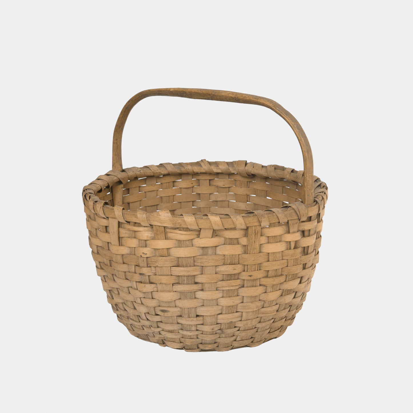 Antique Woven Egg Basket