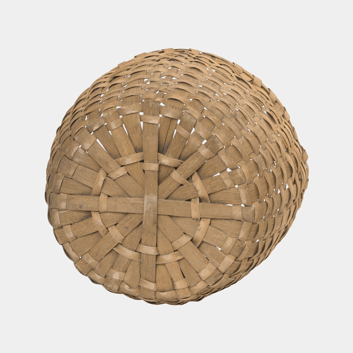 Antique Woven Egg Basket