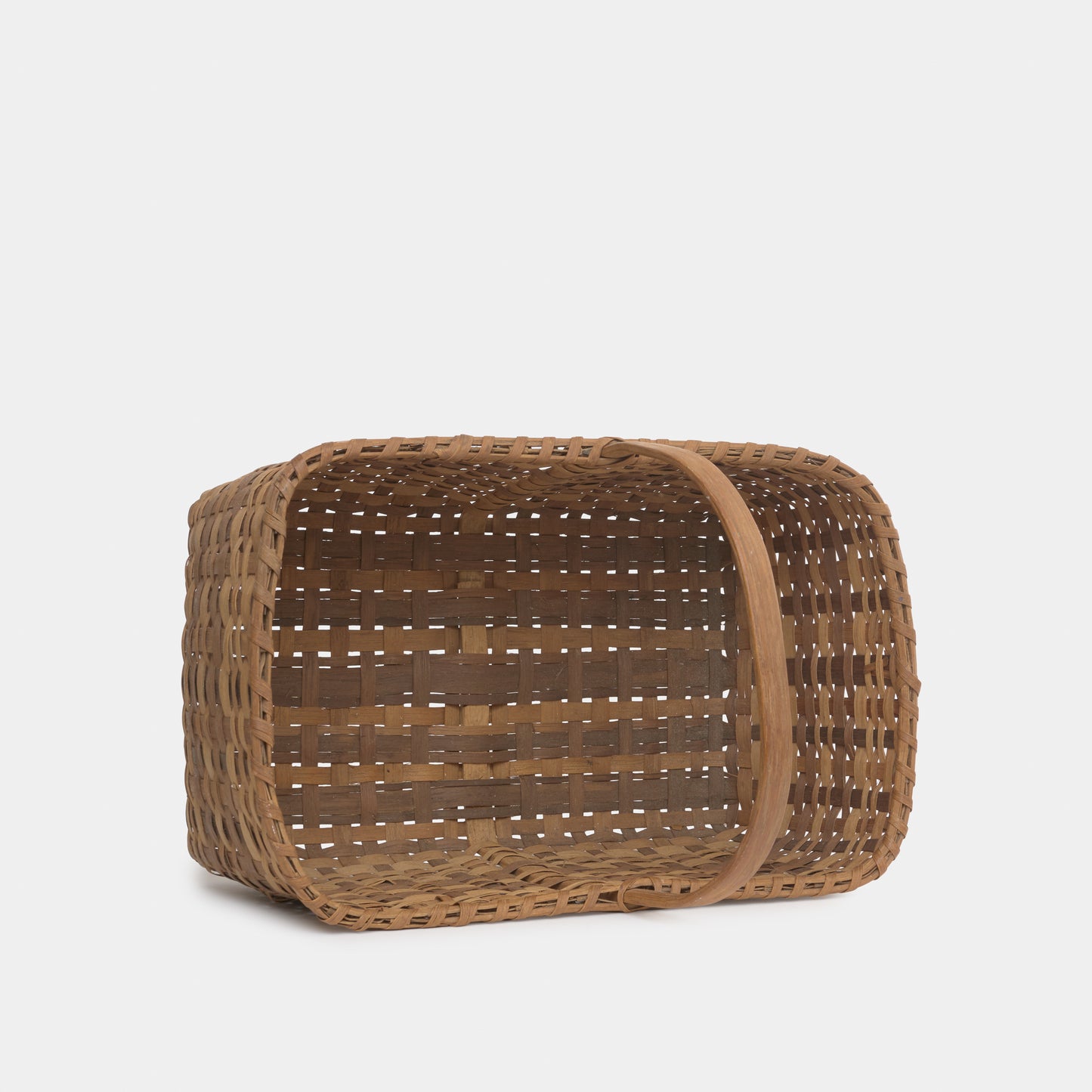 Antique Woven Gathering Basket