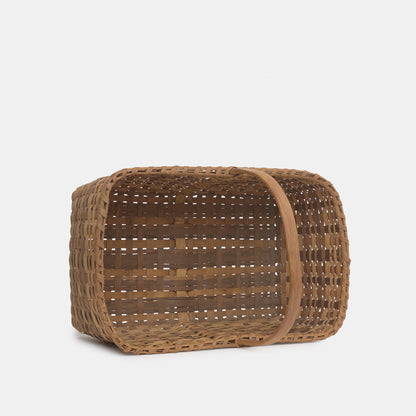 Antique Woven Gathering Basket