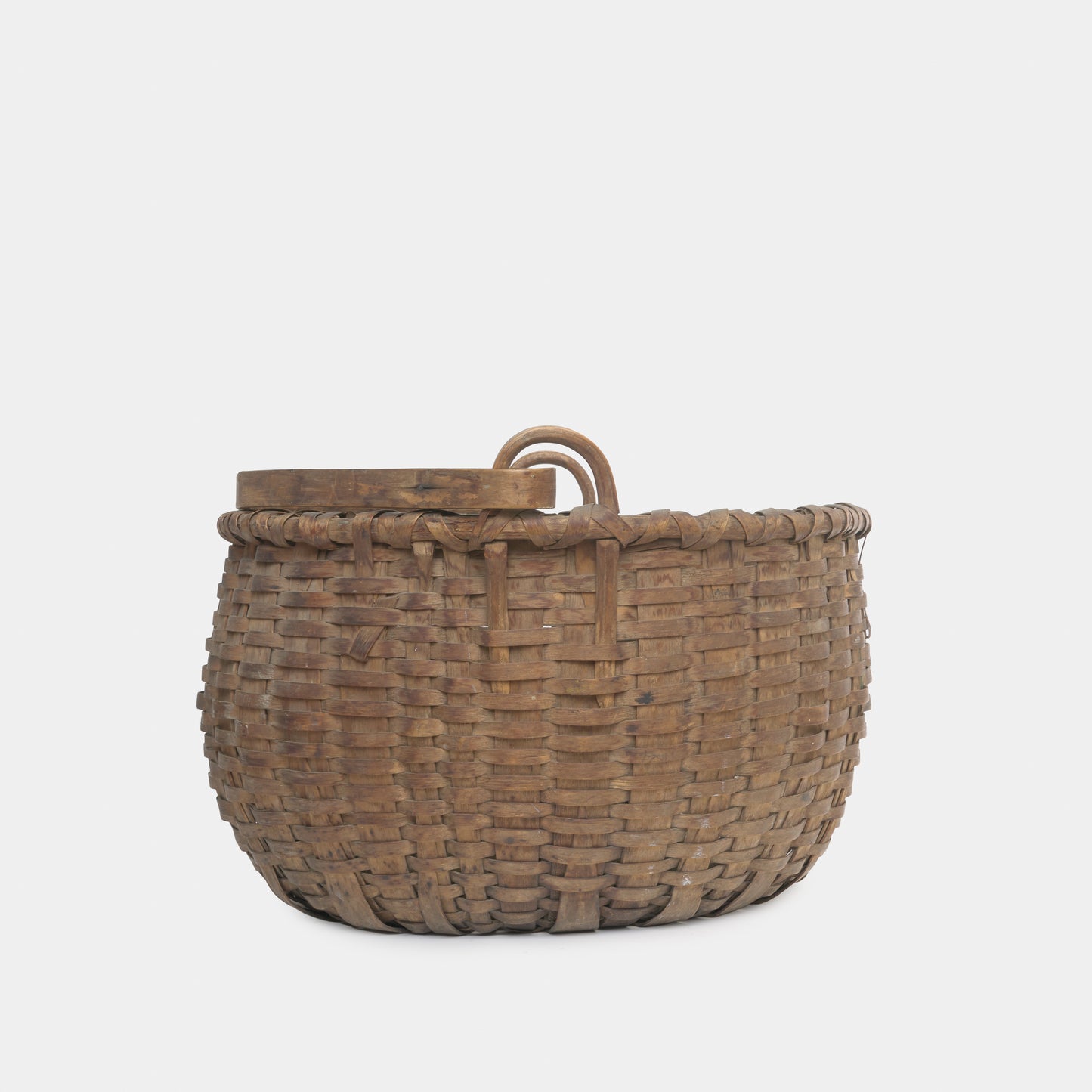 Antique Woven Field Basket