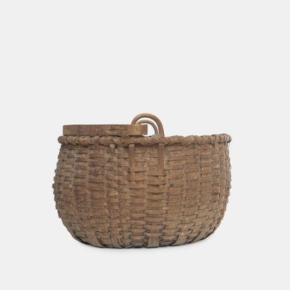 Antique Woven Field Basket