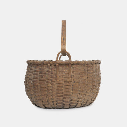 Antique Woven Field Basket