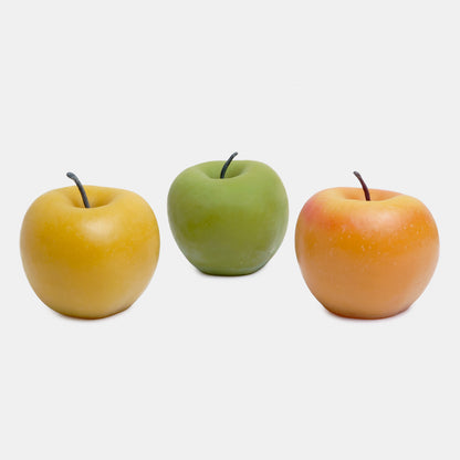 Beeswax Apple Candle