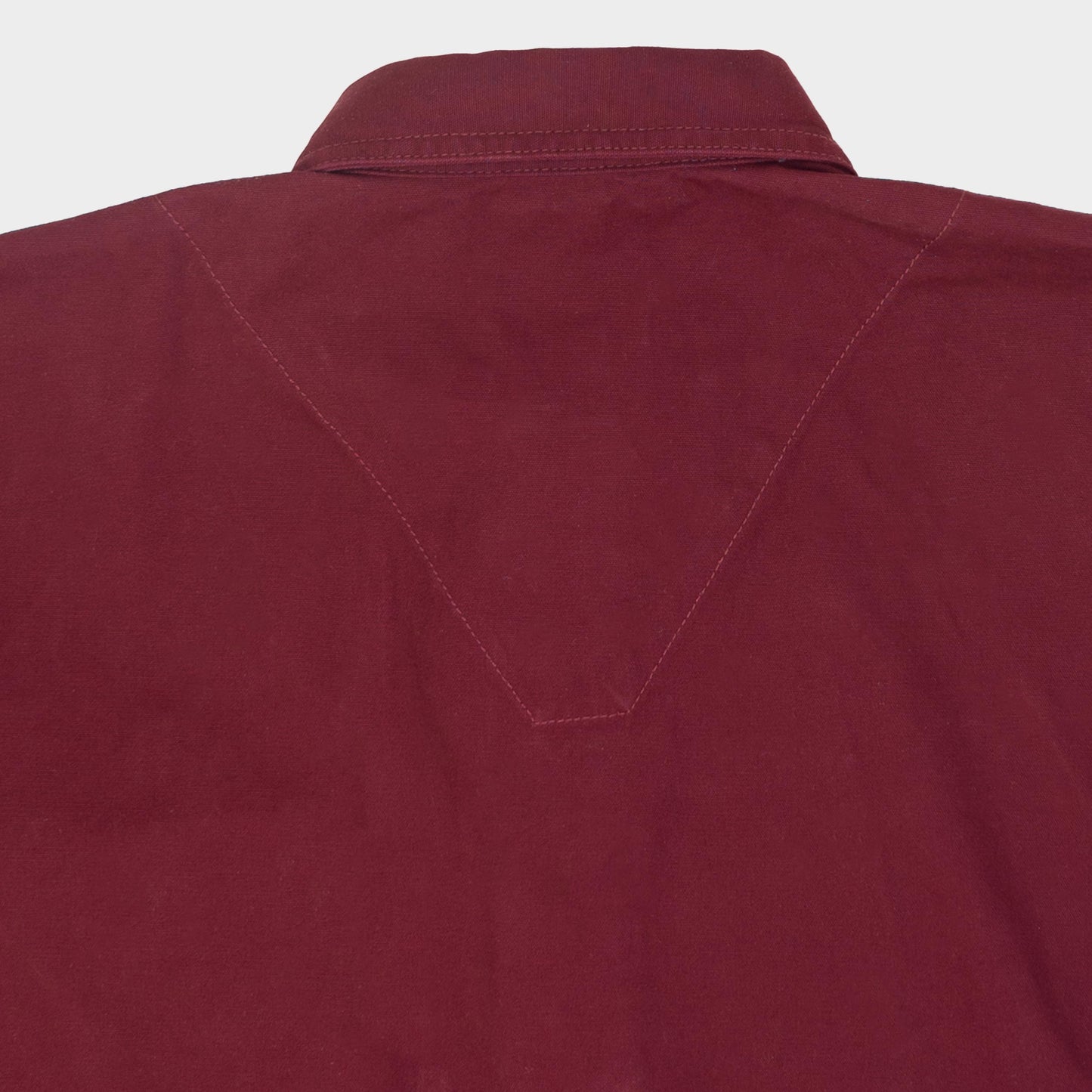 Washed Cotton Gardening Smock No. 2 in Beet