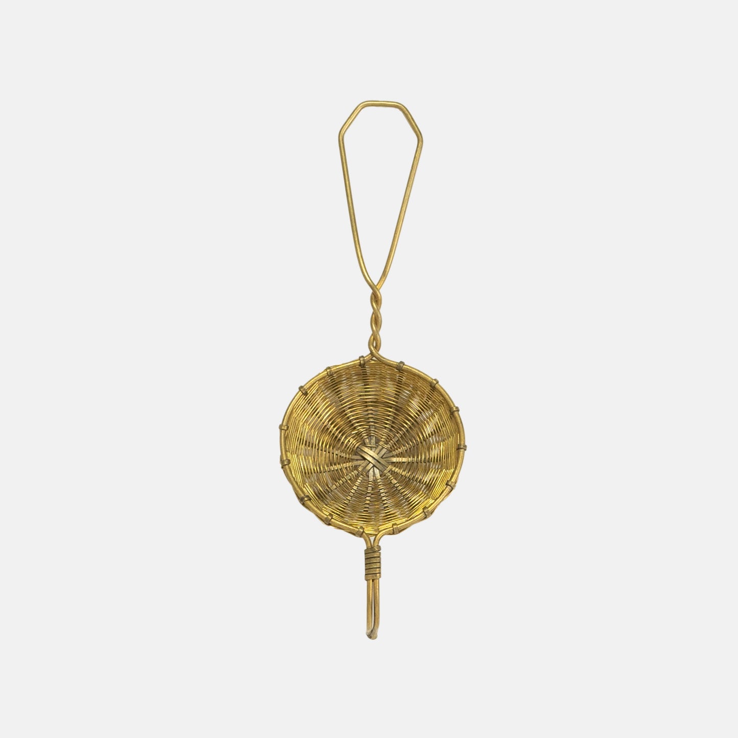 Petite Brass Basket Tea Strainer