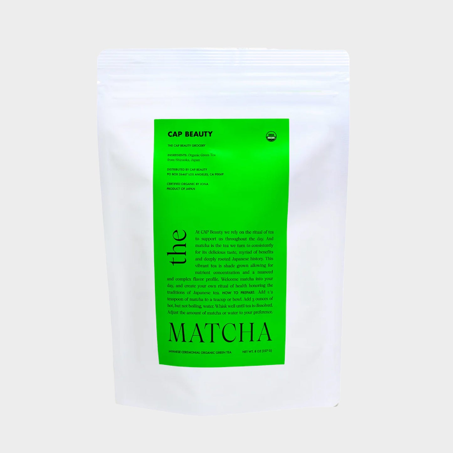 Cap Beauty Matcha