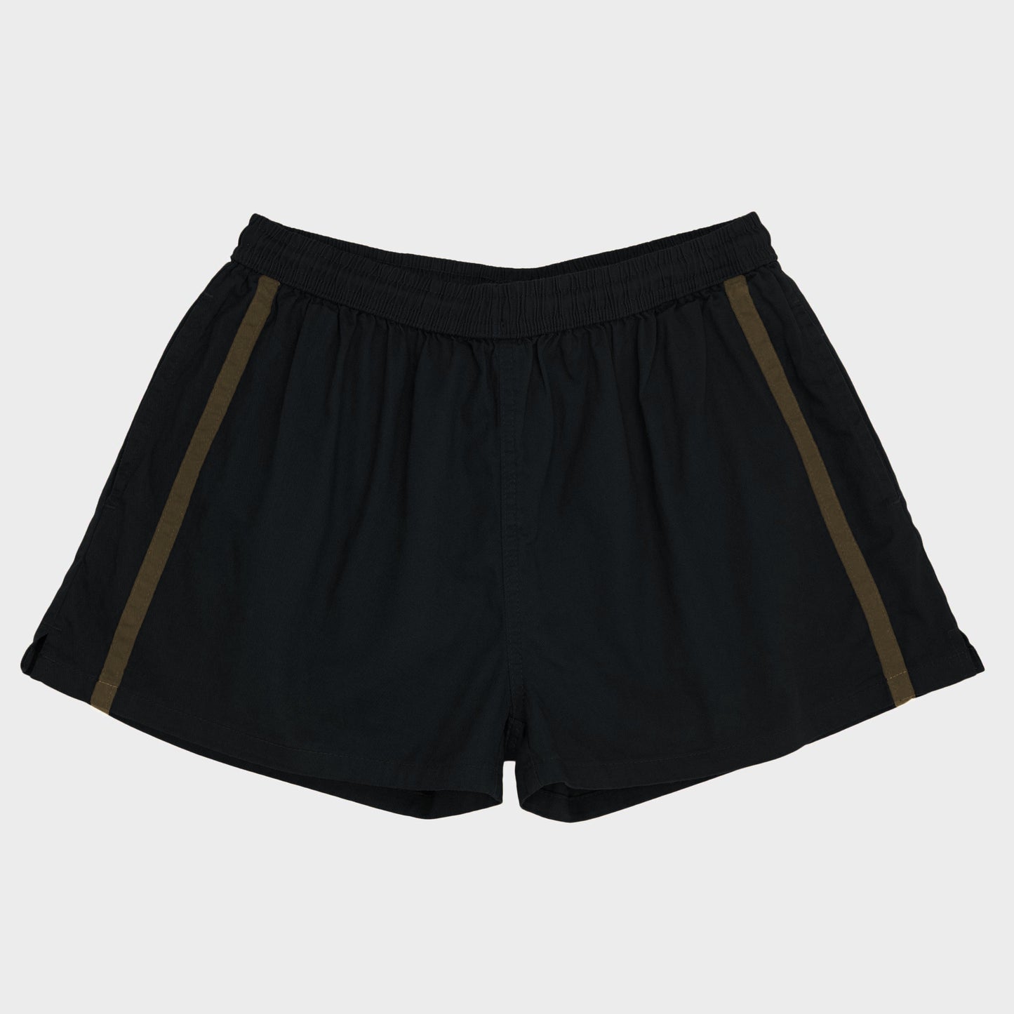 Le Laboureur French Cotton Easy Short in Black