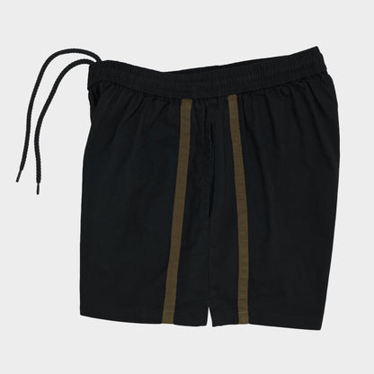 Le Laboureur French Cotton Easy Short in Black