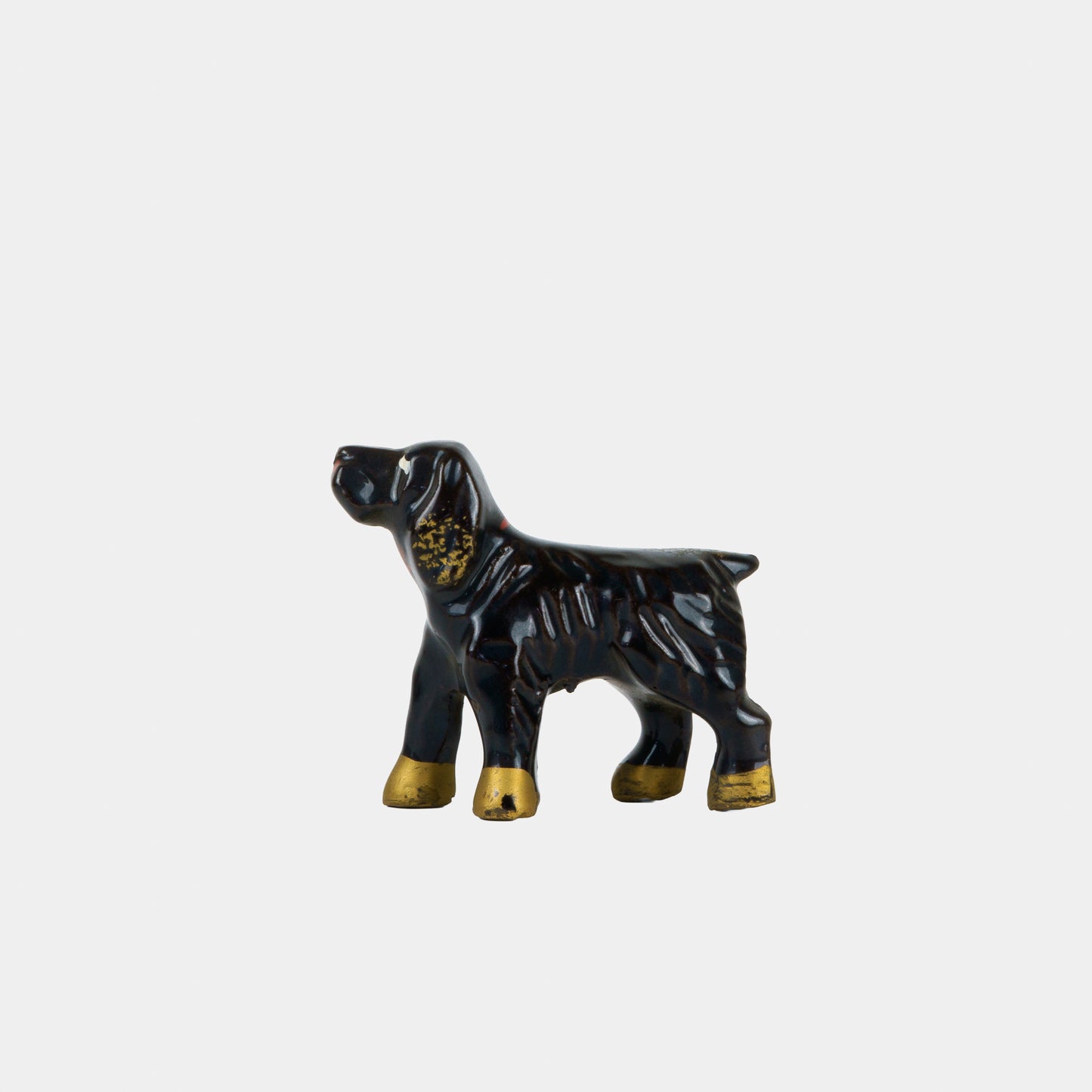 Vintage Porcelain Spaniel, Japan