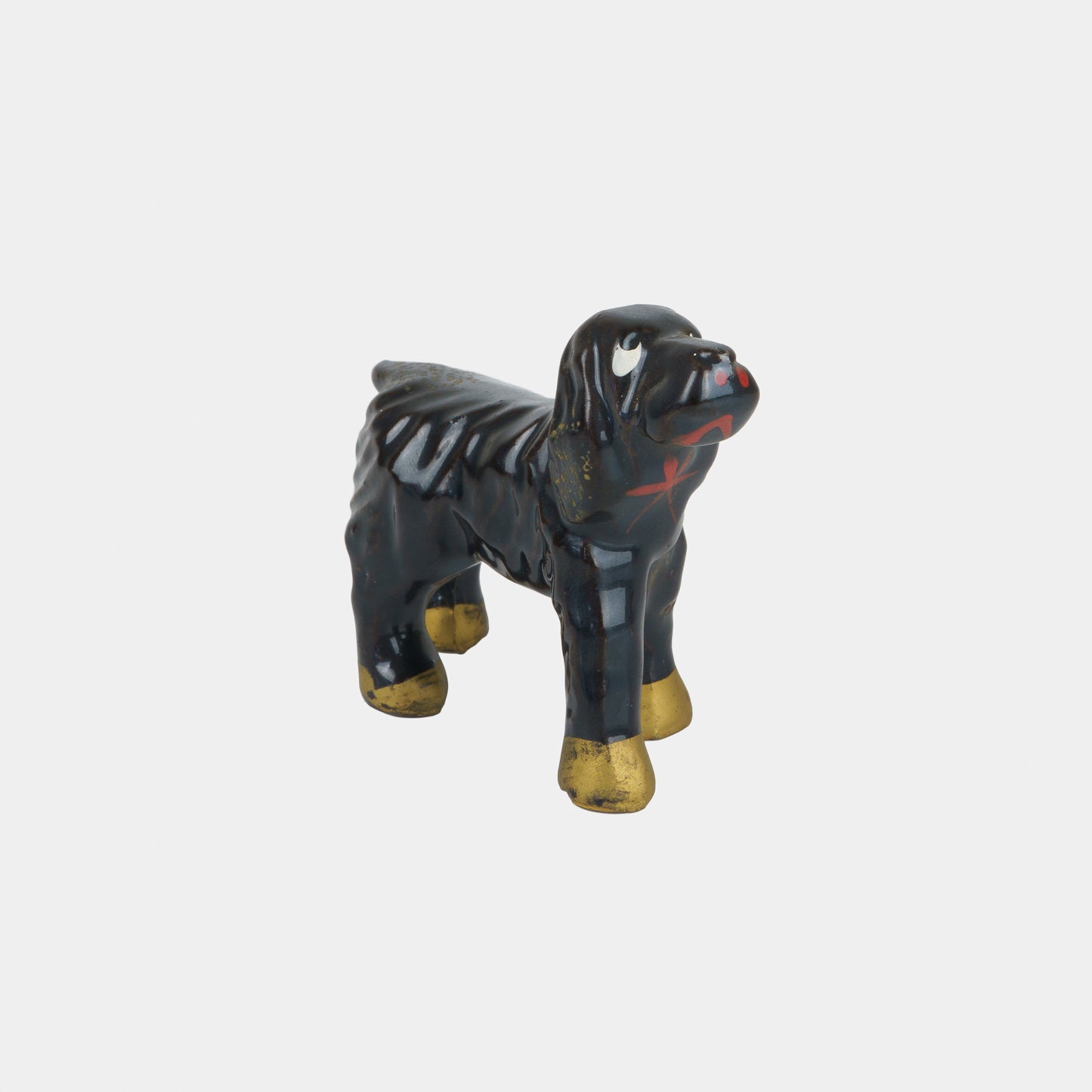 Vintage Porcelain Spaniel, Japan