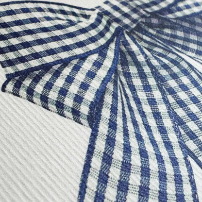 Gingham Bow Greeting Cards Set of 6