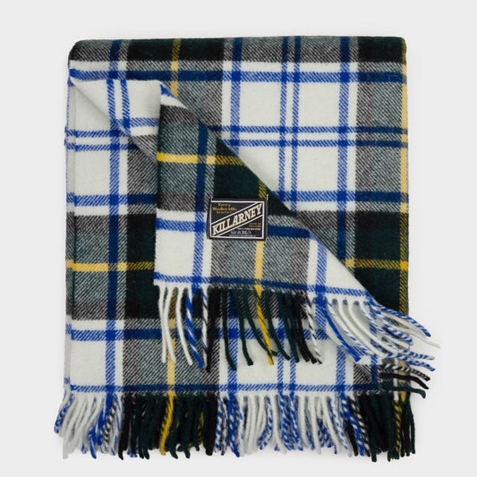Killarney Highland Tartan Wool Throw