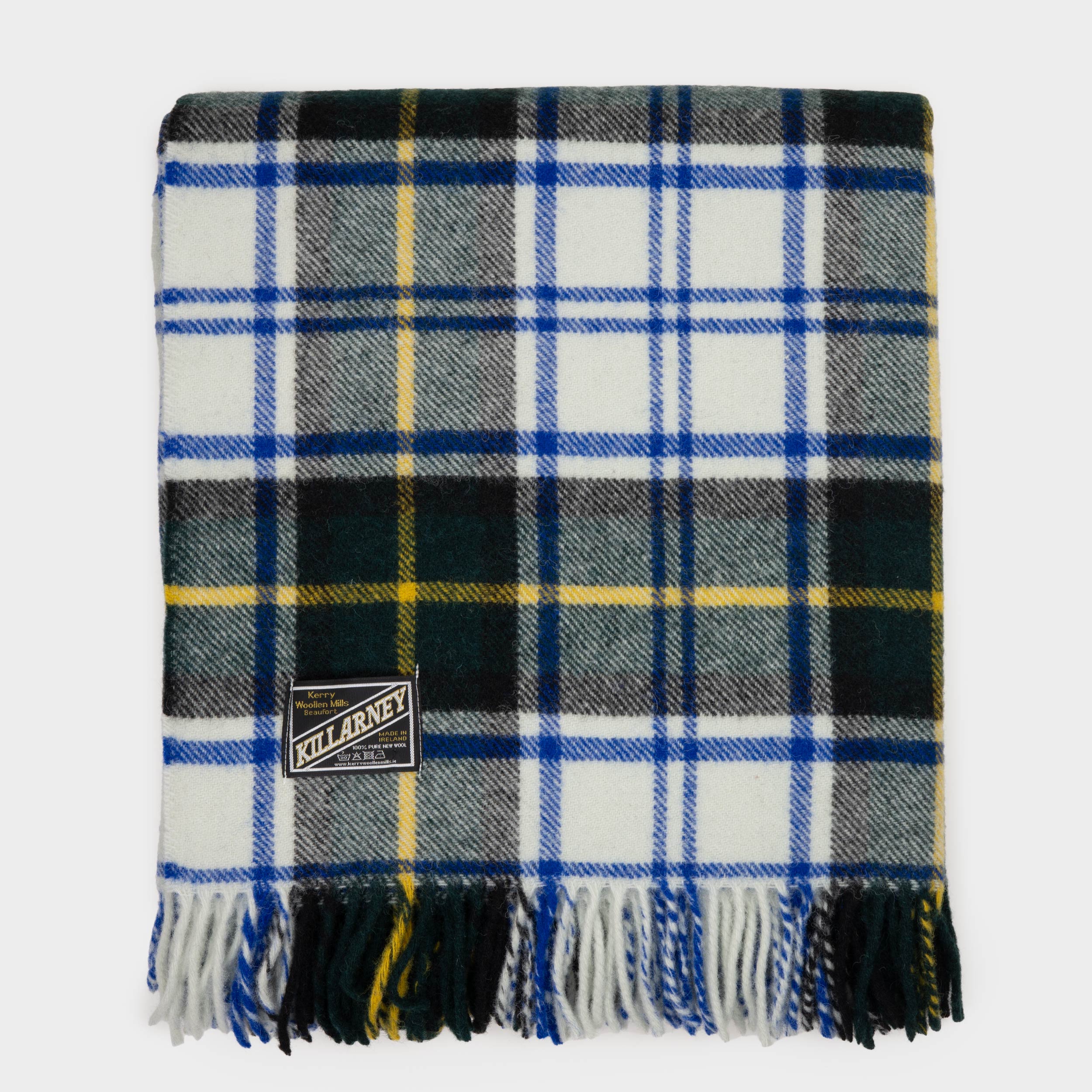 Killarney Highland Tartan Wool Throw