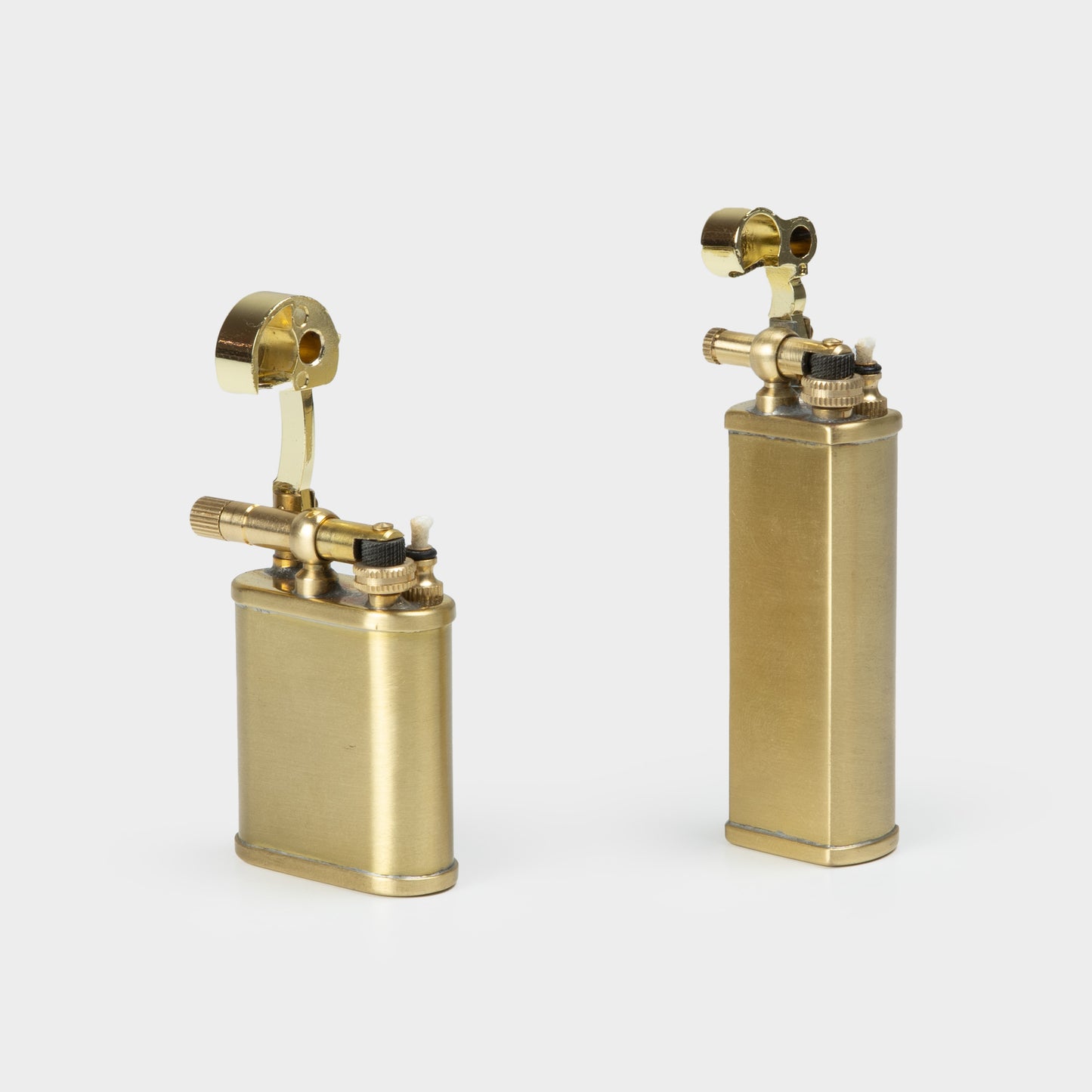 Tsubota Pearl Japanese Lighter in Brass
