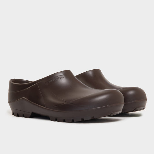 Italian Garden Clogs in Brown