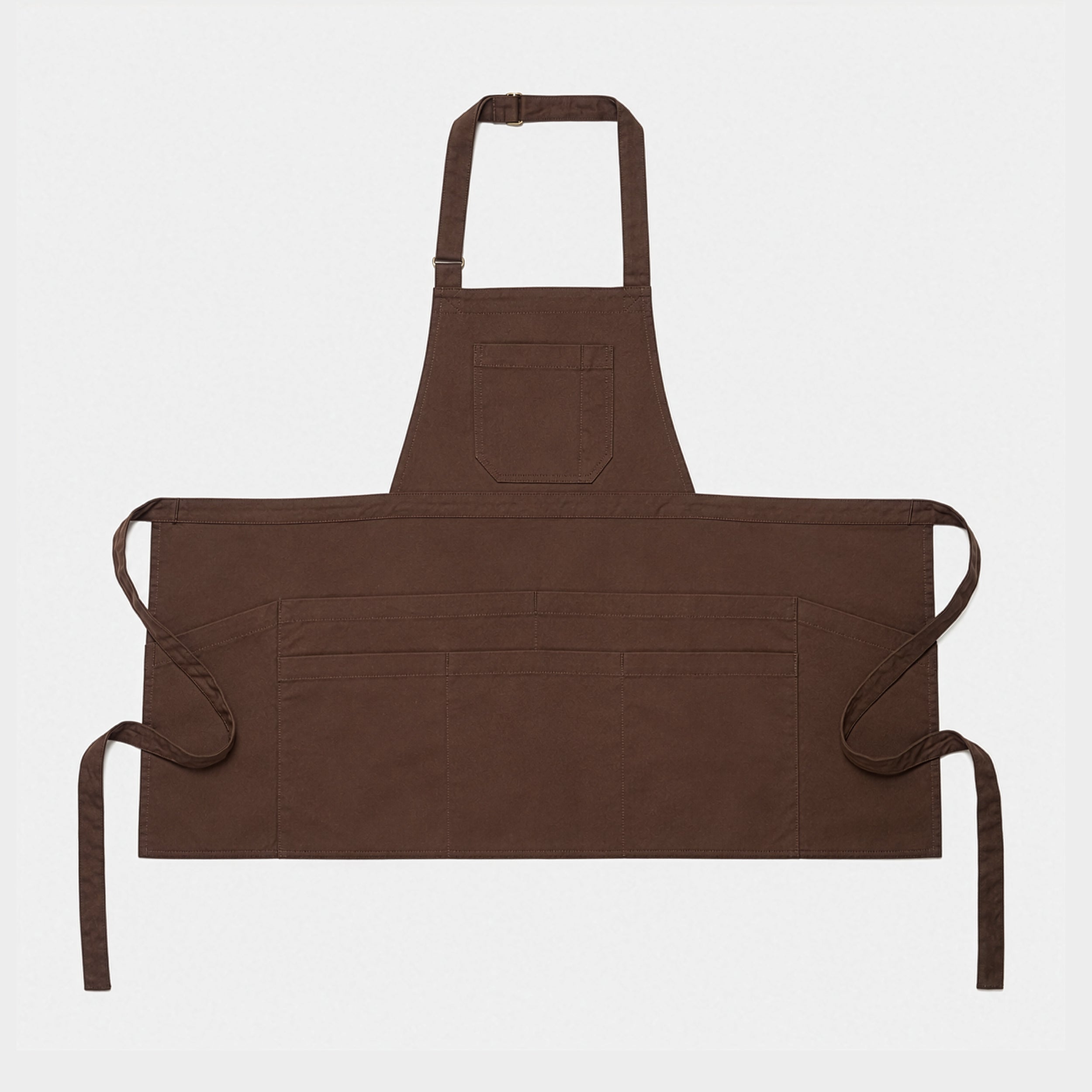Work Apron in Brown