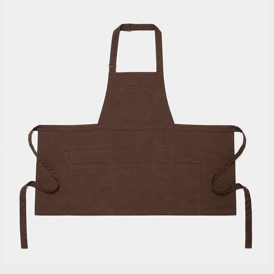 Work Apron in Brown