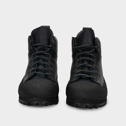 Calfskin Weatherproof Gardening Boots in Black