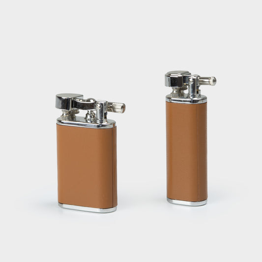 Tsubota Pearl Japanese lighter in Leather