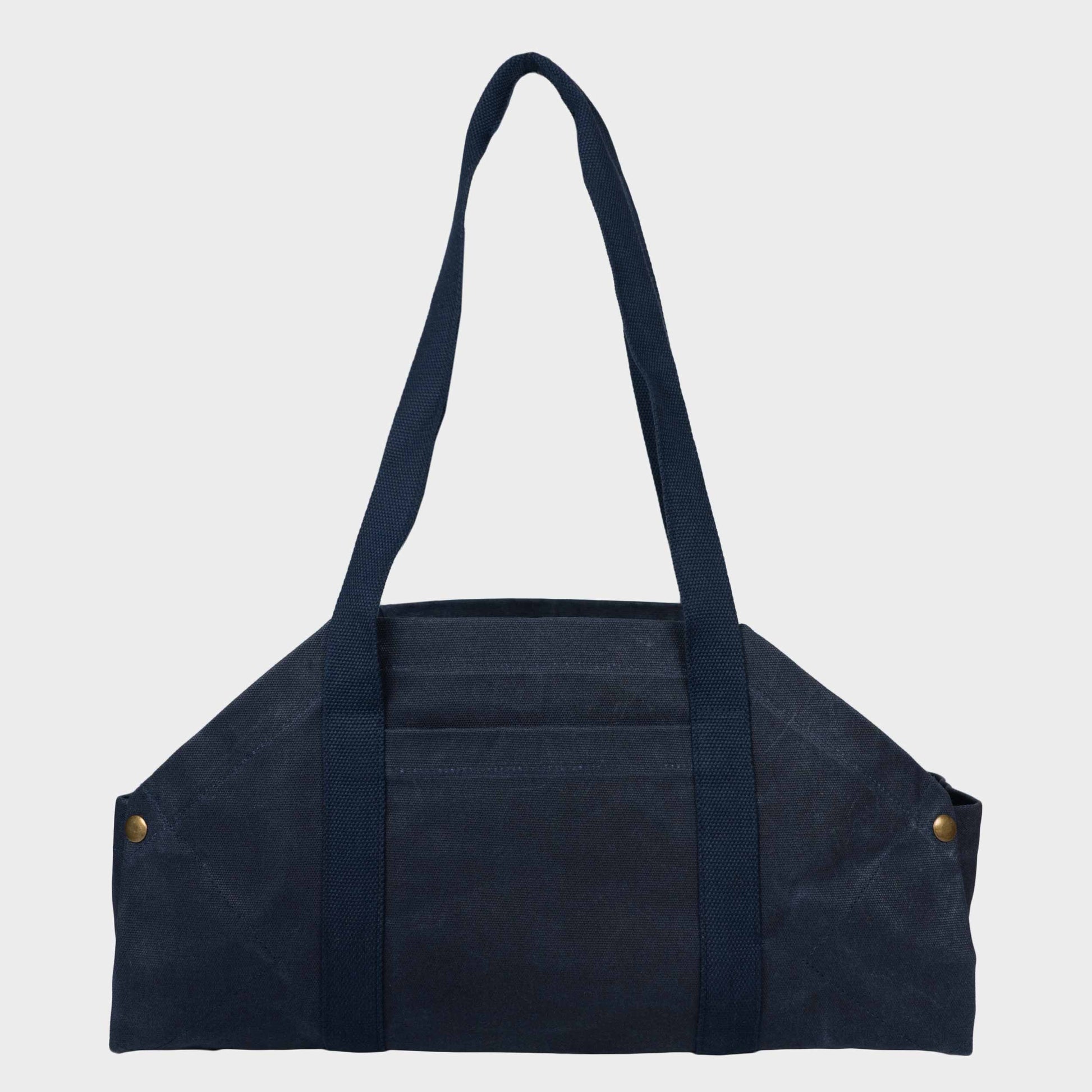 Gardenheir Waxed Canvas Origami Harvesting Trug/Tote in Navy