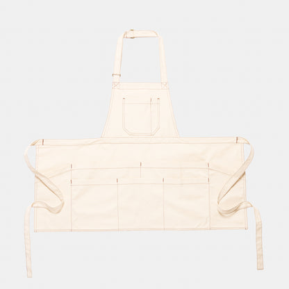 Work Apron in Natural