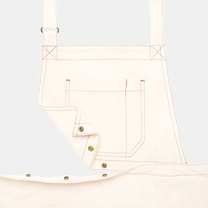 Work Apron in Natural