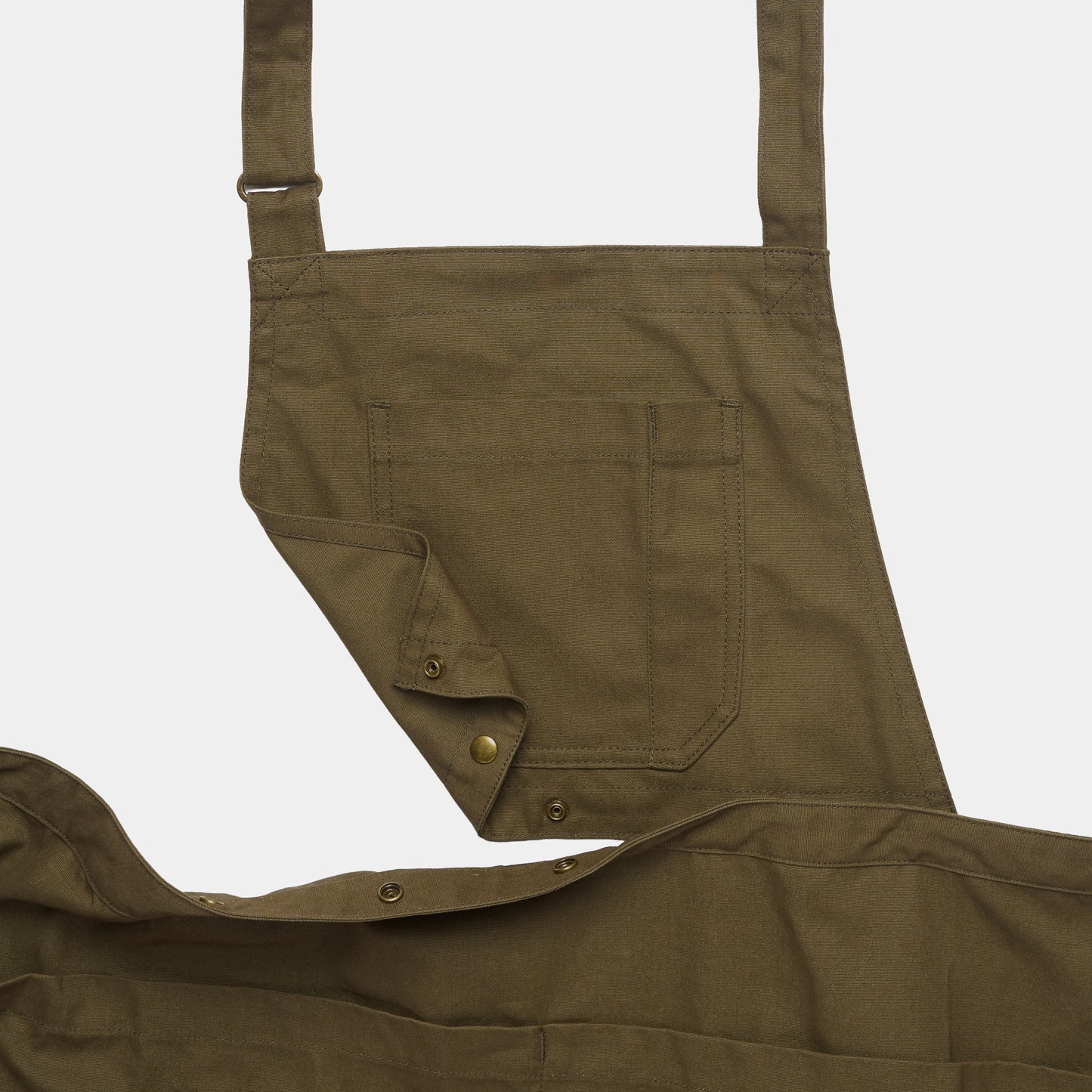 Work Apron in Olive