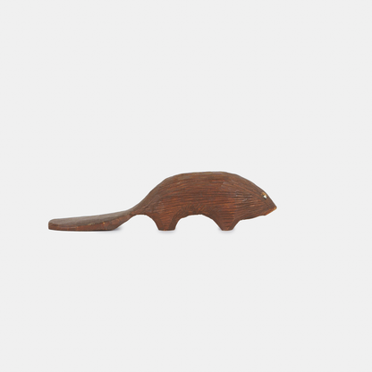 Vintage Wood Carved Beaver