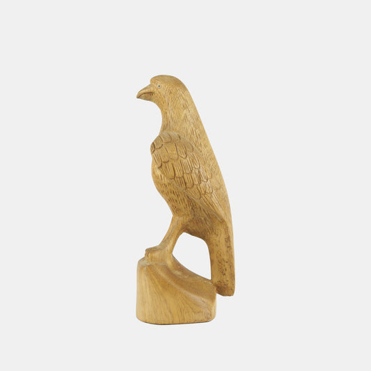 Vintage Wood Carved Raptor