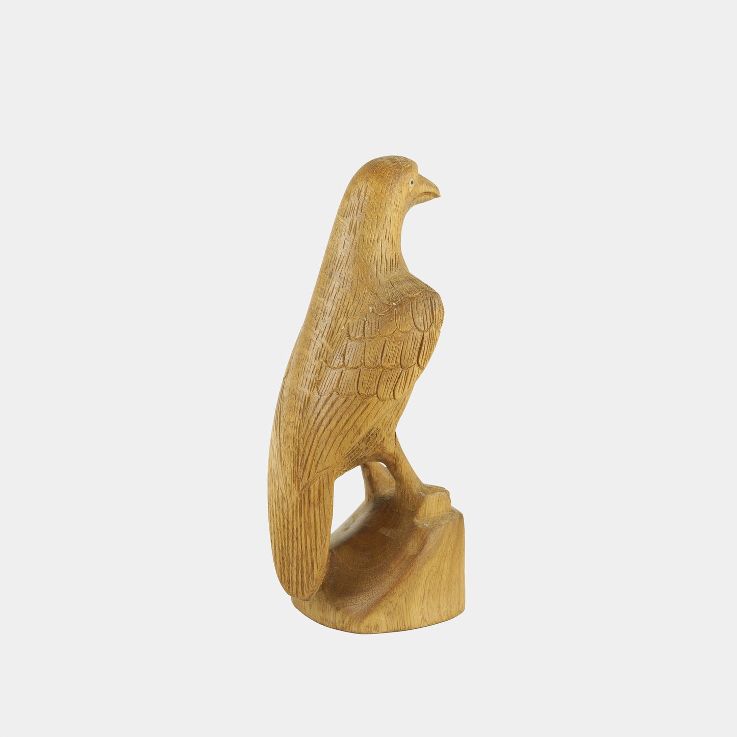 Vintage Wood Carved Raptor