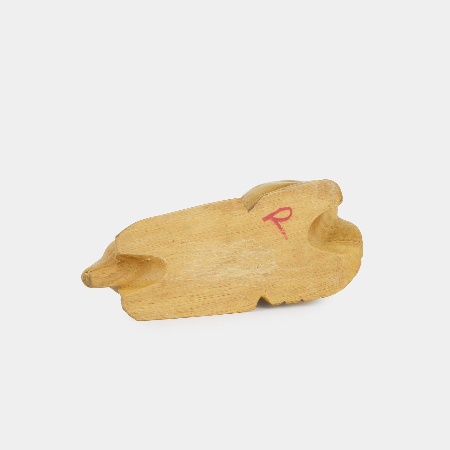 Vintage Folk Carved Mouse