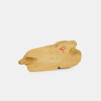 Vintage Folk Carved Mouse
