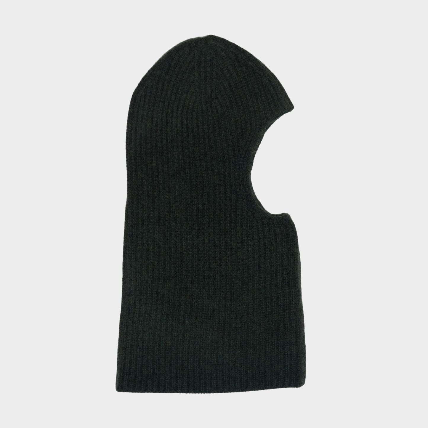 Shaker Stitch Cashmere Balaclava