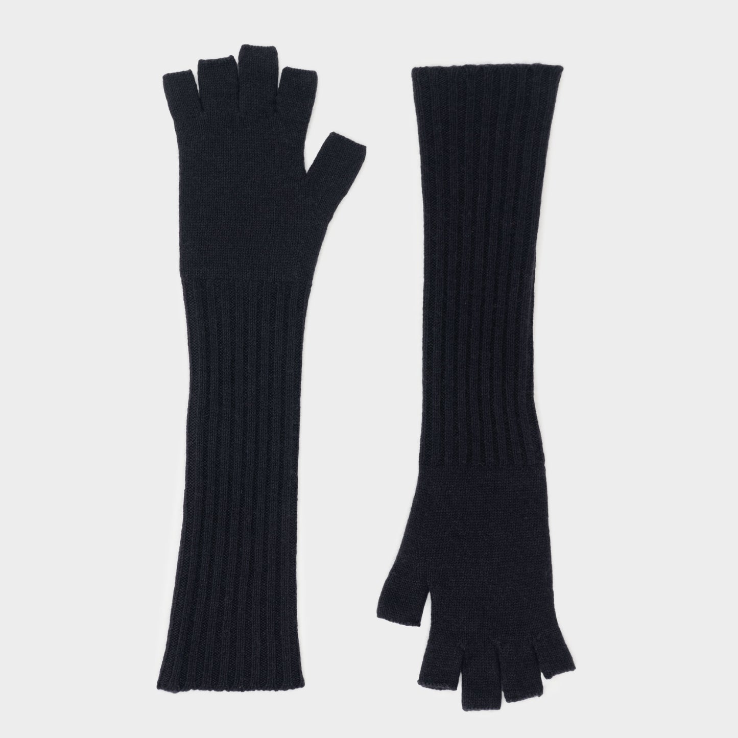 Himalayan Cashmere Long Fingerless Gloves