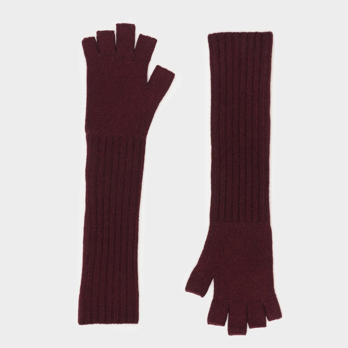 Himalayan Cashmere Long Fingerless Gloves