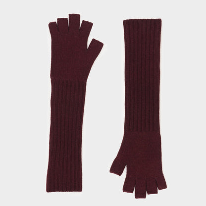 Himalayan Cashmere Long Fingerless Gloves