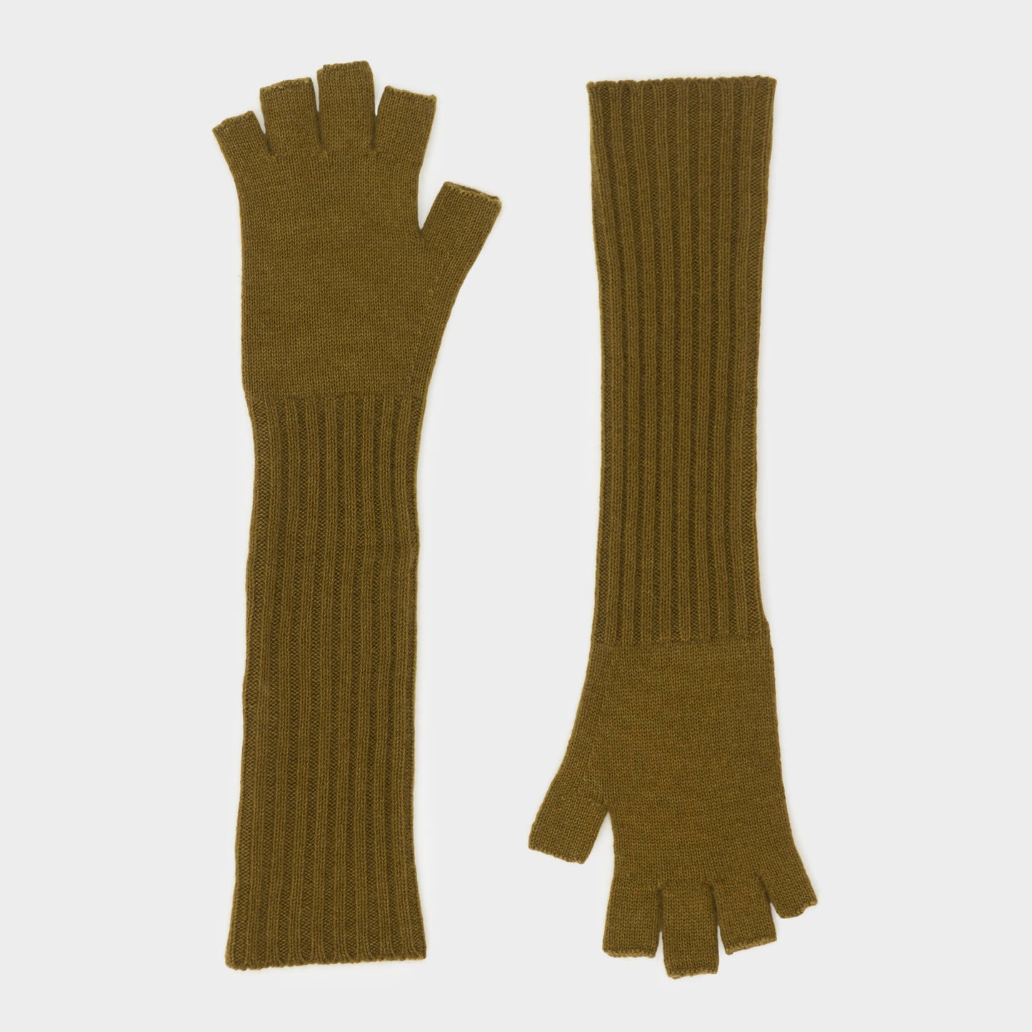 Himalayan Cashmere Long Fingerless Gloves