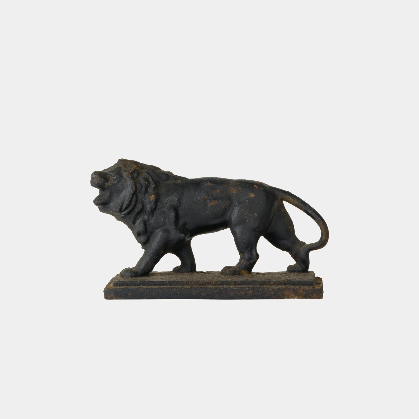 Antique Cast Iron Lion