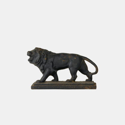Antique Cast Iron Lion