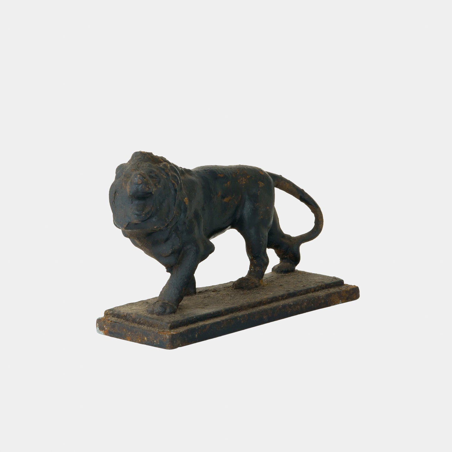 Antique Cast Iron Lion